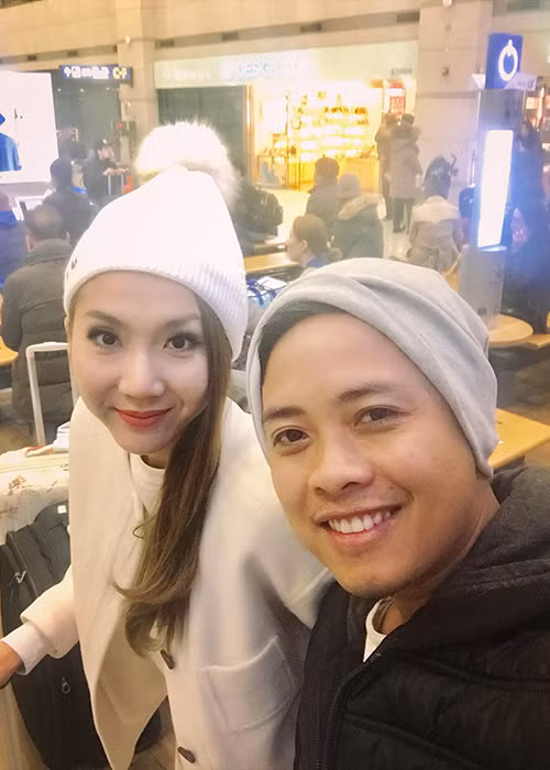 Ngọc Quyên đặt chân đến Hàn Quốc là một trong những tin tức sao Việt trong ngày 11/12.