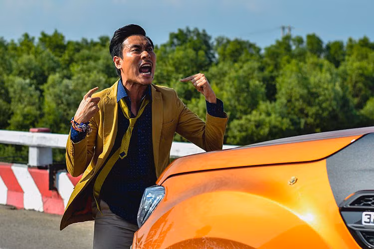 Diễn viên mới nổi Kiều Minh Tuấn được biết đến qua các vai phụ trong loạt phim điện ảnh: “Lộc phát”, “Nắng”, “Bụi đời Chợ Lớn”...Ảnh: ĐPCC