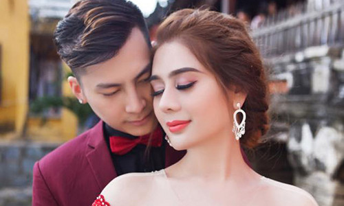 Lâm Khánh Chi đầu tư khá tốn kém trang phục cưới cho ngày vui trọng đại.