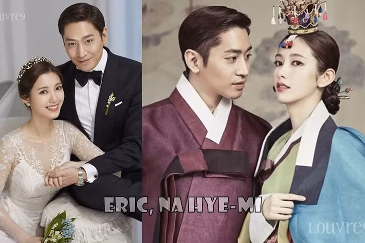Nam ca sĩ Eric Mun và nữ diễn viên Na Hye Mi bị lộ ảnh hẹn hò vào tháng 2/2017. Cặp đôi vốn dính tin đồn tình cảm từ năm 2014. Ảnh: Youtube