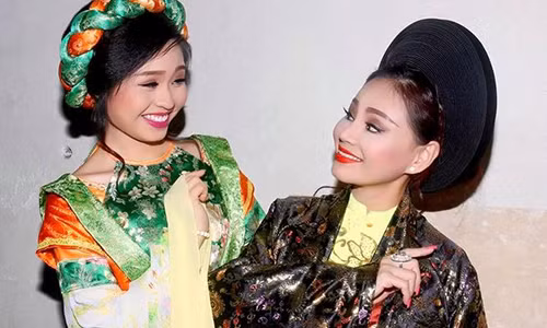 Lê Lộc và mẹ- nghệ sĩ Lê Giang.