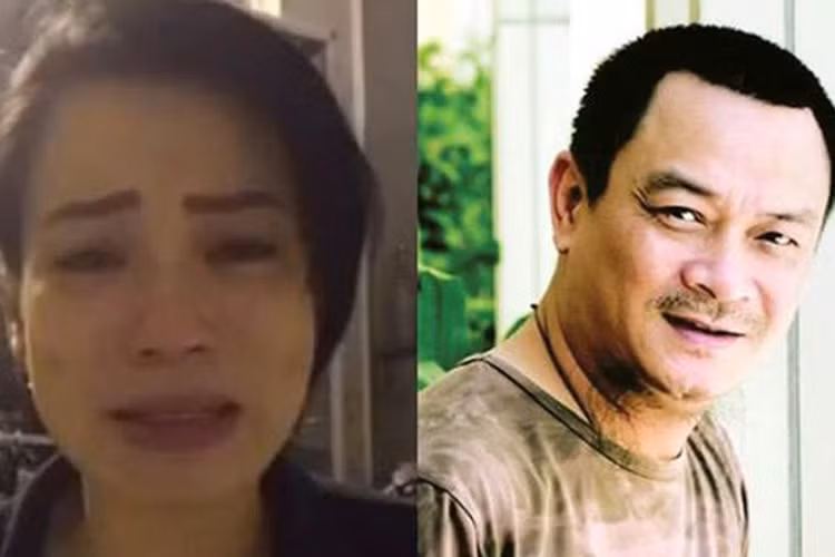 Tháng 9/2017, Hồng Nhung livestream tố NSND Anh Tú chèn ép không cho cô chấm thi tốt nghiệp khiến showbiz Việt rúng động. Trước lời tố của vợ Xuân Bắc, NSND Anh Tú phủ nhận. Ảnh: Một thế giới