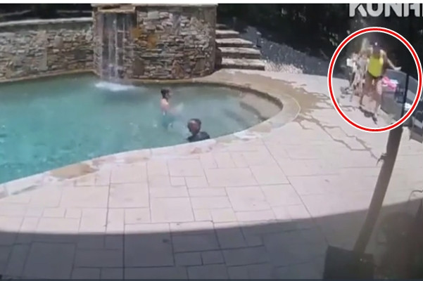 Nhờ tiếng hét cảnh báo của con trai, bà mẹ thoát chết thần kỳ Nho tieng het canh bao cua con trai, ba me thoat chet than ky