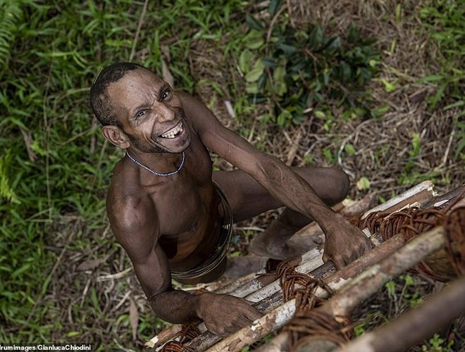 Không chỉ có người thân trong gia đình, những con vật nuôi cũng được người Korowai mang lên cho sống chung như những thành viên trong nhà. Thông thường, một ngôi nhà sẽ có tuổi thọ khoảng 5 năm.