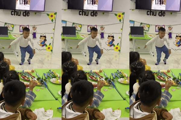 Be trai mam non nhay vu dieu 