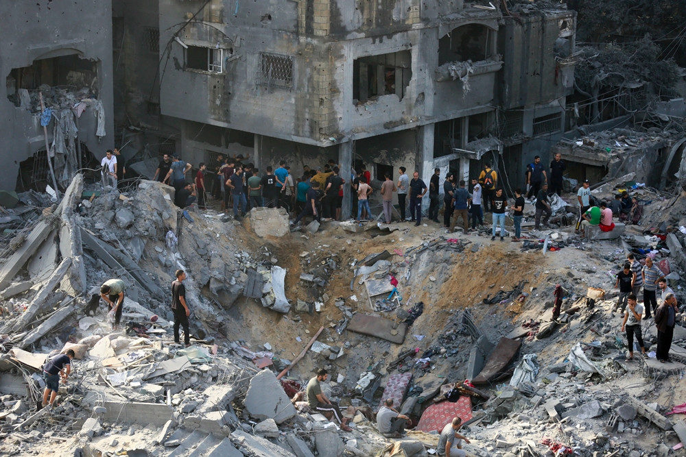 Jabalia là một trong những trại tị nạn lớn nhất ở Dải Gaza.