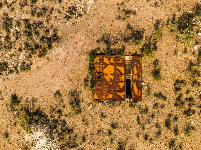 Một hầm chứa tên lửa dưới lòng đất được xây dựng vào năm 1962 ở Arizona nhưng sau này cũng bị bỏ hoang.