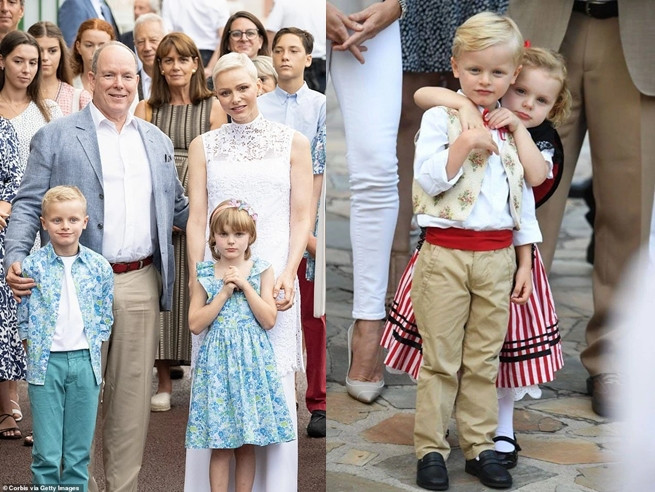 Cap song sinh dang yeu cua Hoang gia Monaco don sinh nhat 9 tuoi-Hinh-3