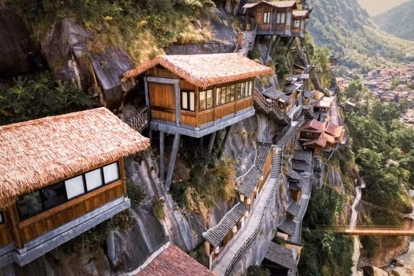 Mê đắm cảnh thiên nhiên đẹp như cổ tích ở Vọng Tiên Cốc Me dam canh thien nhien dep nhu co tich o Vong Tien Coc