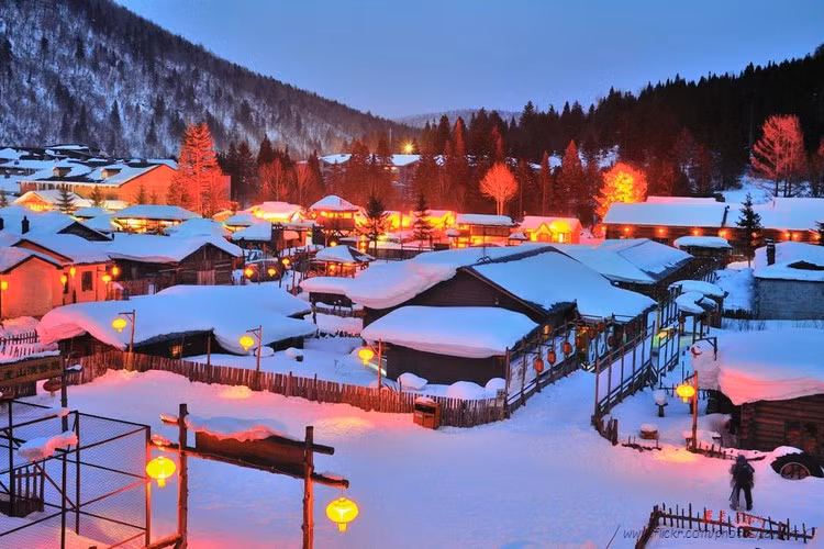 Ngoi lang tuyet trang huyen ao suot mua dong o Trung Quoc-Hinh-12