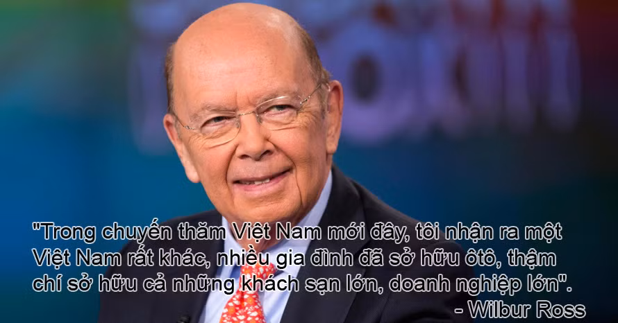 Tỷ phú Wilbur Ross là người có nhiều duyên nợ với Việt Nam. Ảnh: CNBN.