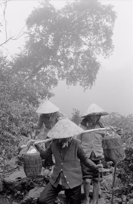 Các cụ bà trên đường hành hương. Ảnh: Magnumphotos.com