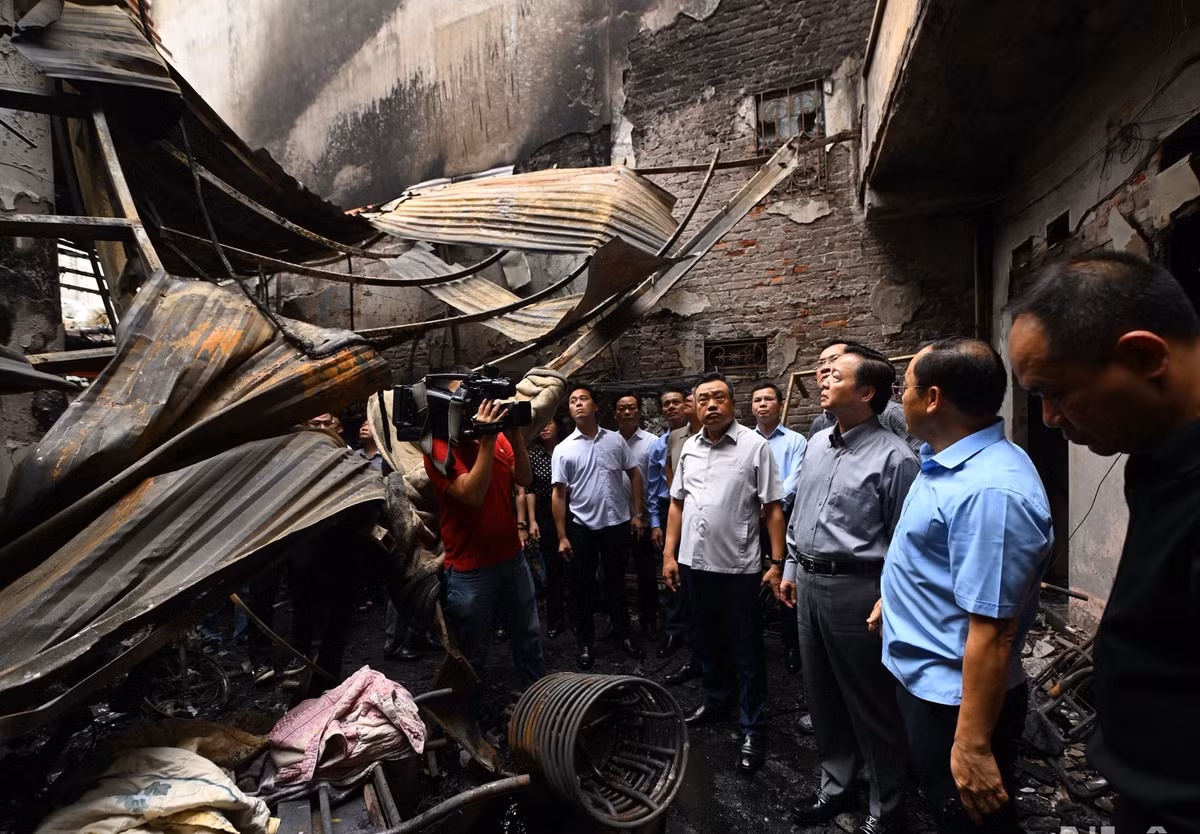 Hang nghin nha tro tai quan Cau Giay vi pham PCCC