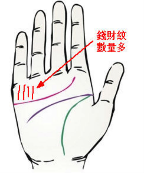 Nếu bạn sở hữu đường này sẽ gặp nhiều may mắn, nhận nhiều sự giúp đỡ từ đồng nghiệp. Về sau, bạn sẽ là người giàu có.