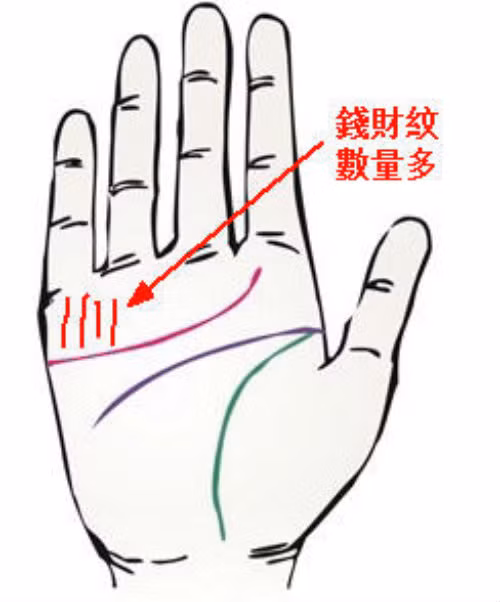 Nếu bạn sở hữu đường này sẽ gặp nhiều may mắn, nhận nhiều sự giúp đỡ từ đồng nghiệp. Về sau, bạn sẽ là người giàu có.