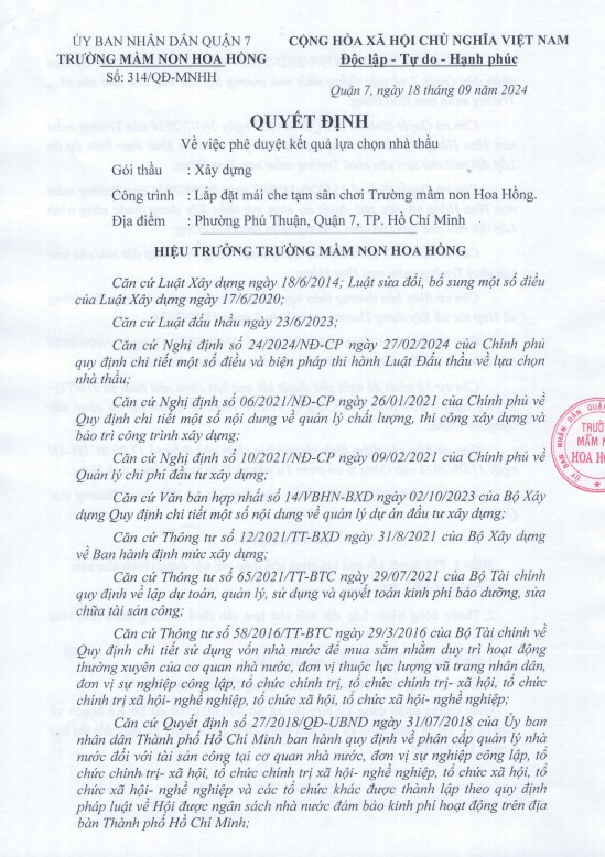 TP HCM: 1 nhà thầu dự gói xây lắp hơn 1,4 tỷ tại Nhà Bè - Hình 5 TP HCM: 1 nha thau du goi xay lap hon 1,4 ty tai Nha Be-Hinh-5