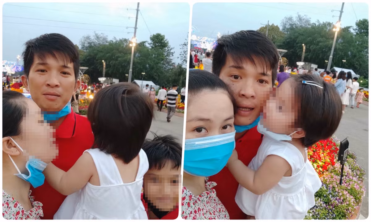 Vo mac COVID-19, nhan tin cuoi cho chong: “Em yeu lam roi, anh co gang nuoi con nha“