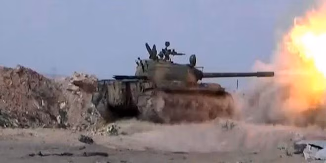 Học pháo binh Nga, Syria dội “bão lửa” hủy diệt khủng bố HTS - Hình 5 Hoc phao binh Nga, Syria doi “bao lua” huy diet khung bo HTS-Hinh-5