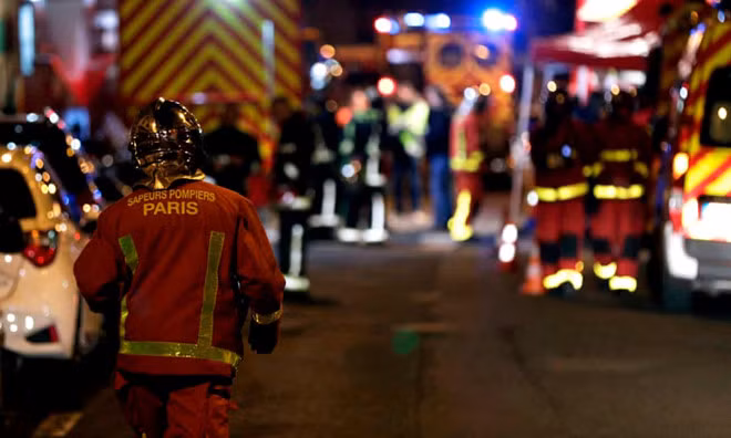 Chay lon o khu nha giau cua Paris, 7 nguoi thiet mang