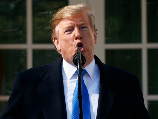 Ở tuổi 72 sau 2 năm đương nhiệm, Tổng thống Trump không có nhiều thay đổi.