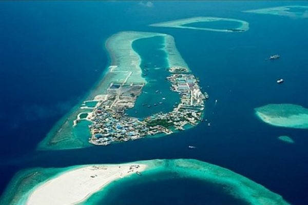 Đảo nhân tạo Kamfers Dam có hình chữ S khổng lồ ở Nam phi. Năm 2006, gần 50.000 con hồng hạc sống trên hòn đảo này. Tuy nhiên, hòn đảo này đang gặp nguy hiểm do chất lượng nước suy giảm và mực nước biển gia tăng.