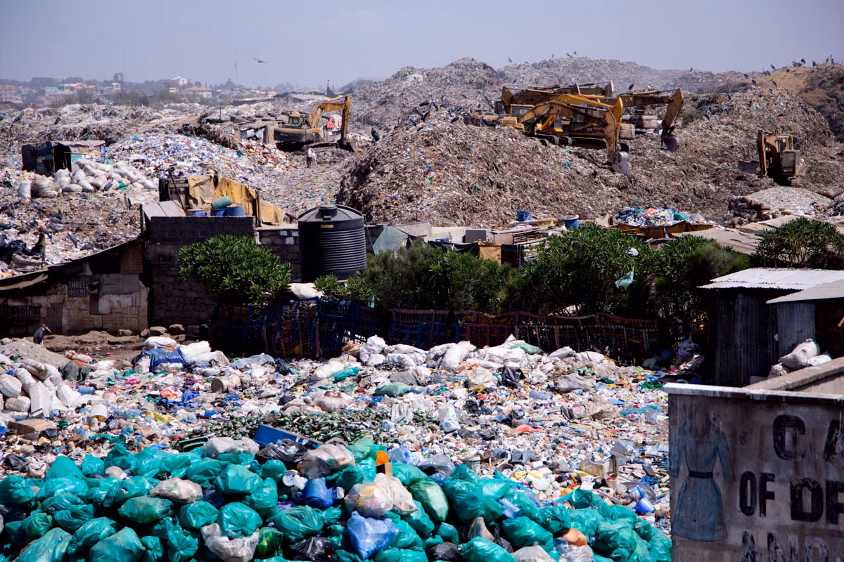 Hai hung cuoc song trong bai rac lon nhat Chau Phi