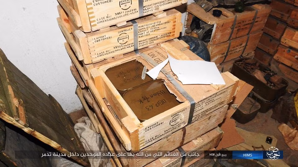 Thật đáng buồn với Quân đội Syria. Nguồn ảnh: HIMS