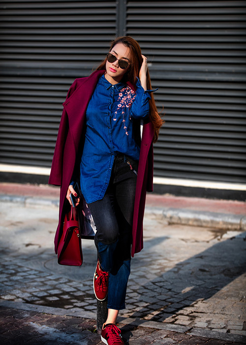 Trước "Ngày mai ánh sáng", Trang Nhung từng tham gia nhiều bộ phim truyền hình và điện ảnh như: "Anh em nhà bác sĩ", "Kính thưa ôsin", "Scandal 2: Hào quang trở lại", "Hợp đồng scandal"...