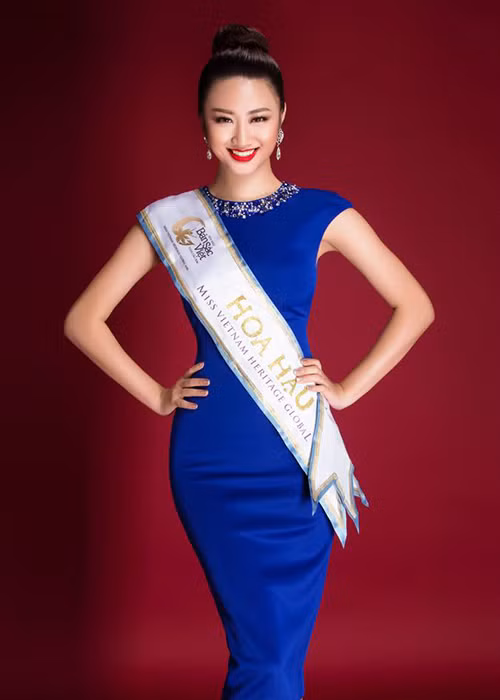 Lên xe hoa chỉ sau 5 tháng đăng quang, Thu Ngân sẽ trở thành một trong số ít hoa hậu kết hôn khi vẫn còn đương kim hoa hậu. (Ảnh: Facebook nhân vật)