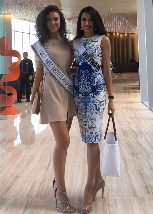 Hinh anh dau tien cua Le Hang tai Miss Universe 2016-Hinh-5