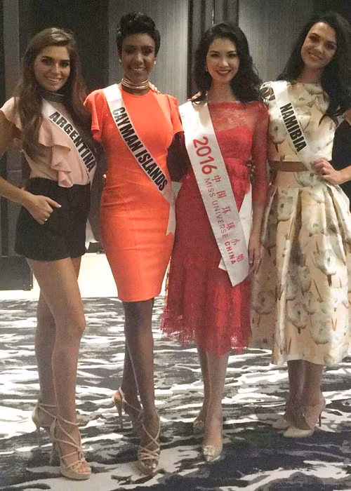 Hinh anh dau tien cua Le Hang tai Miss Universe 2016-Hinh-8