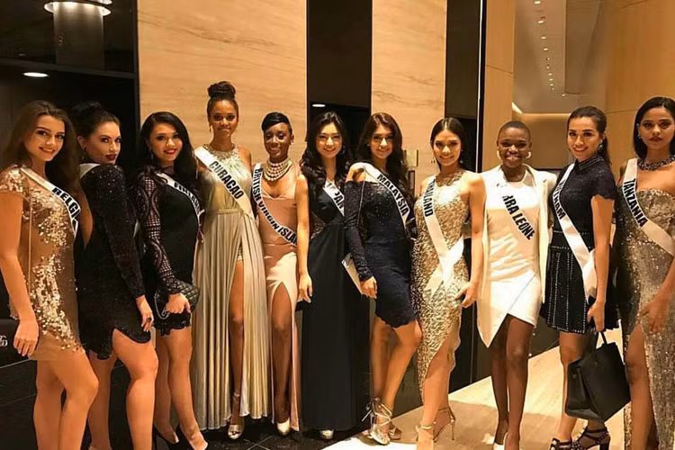 Hinh anh dau tien cua Le Hang tai Miss Universe 2016-Hinh-10