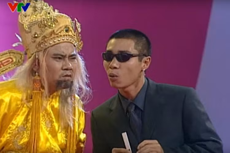 Trong lần duy nhất tham gia chương trình Táo quân, diễn xuất của nghệ sĩ Quốc Trượng đã để lại nhiều ấn tượng trong lòng khán giả. (Ảnh: VTV)