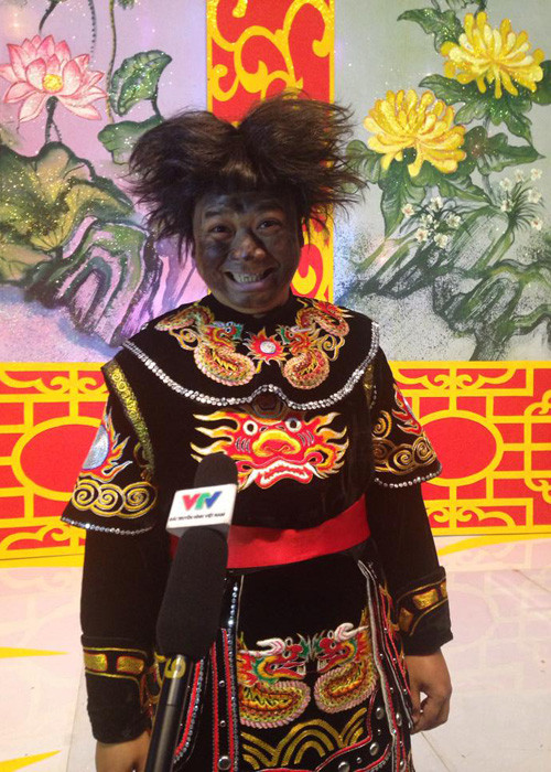 Danh sách nghệ sĩ đóng Táo quân duy nhất một lần cho đến nay còn gồm có: nhạc sĩ Tiến Minh (trong ảnh), ca sĩ Tuấn Hưng và diễn viên kiêm người mẫu Bình Minh. (Ảnh: VTV)