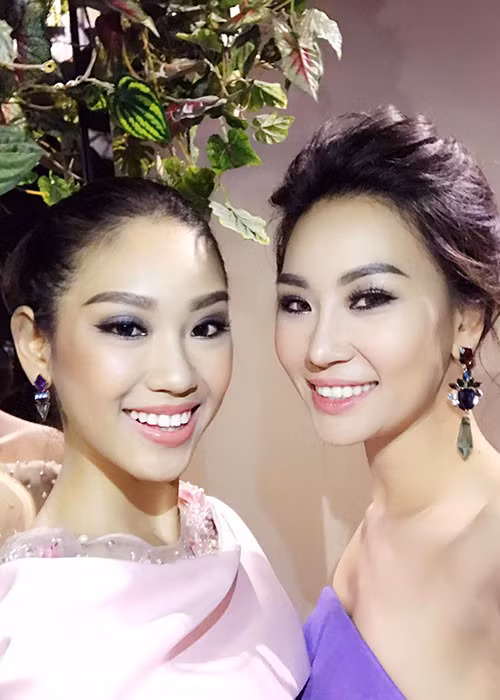 Bạn gái Trương Nam Thành cũng chính là chị gái của Phạm Phương Linh - người đoạt giải Á khôi 2 cuộc thi Hoa khôi Áo dài Việt Nam 2016. (Ảnh: Facebook nhân vật) 