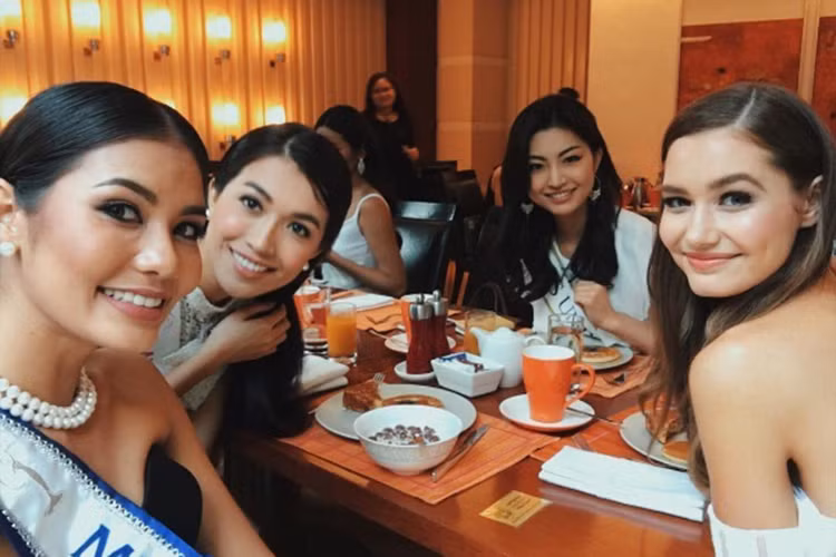 Lệ Hằng và Chalita Suansane đều sở hữu nhan sắc xinh đẹp không kém cạnh nhau. (Ảnh: Instagram nhân vật)