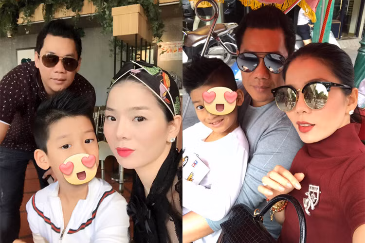 Kết hôn được 6 năm, vợ chồng Lệ Quyên đã có với nhau một cậu con trai và cậu nhóc được giấu khá kĩ. Mỗi khi chia sẻ hình ảnh con trai, Lệ Quyên thường xuyên dùng biểu tượng che mặt hoặc chụp góc nghiêng. Hiện tại, tổ ấm nhỏ của cô khiến nhiều người phải ngưỡng mộ. (Ảnh: Facebook nhân vật)
