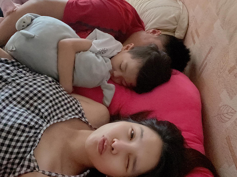 Tổ ấm của Kỳ Hân và Mạc Hồng Quân ngày càng hạnh phúc.