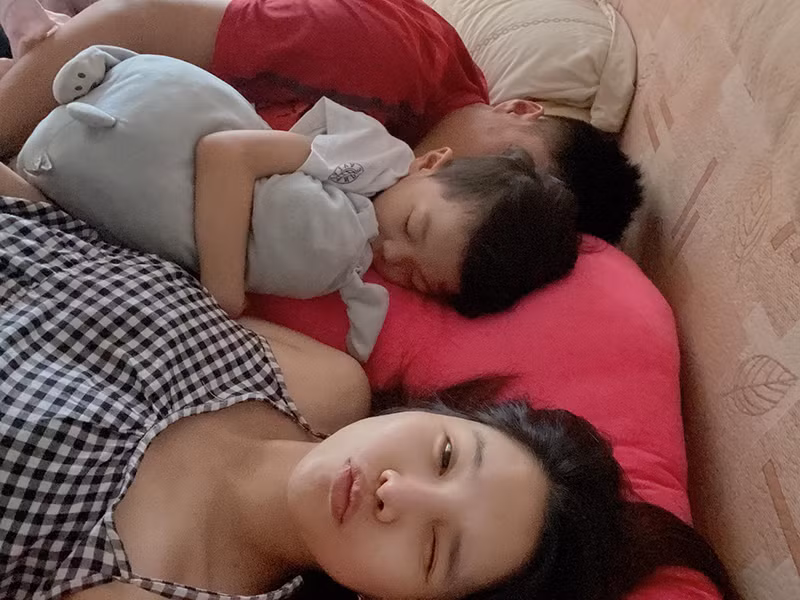 Tổ ấm của Kỳ Hân và Mạc Hồng Quân ngày càng hạnh phúc.