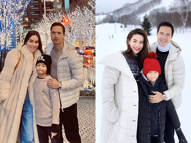 Đôi uyên ương đi du lịch Nhật Bản dịp Tết Nguyên Đán 2020.