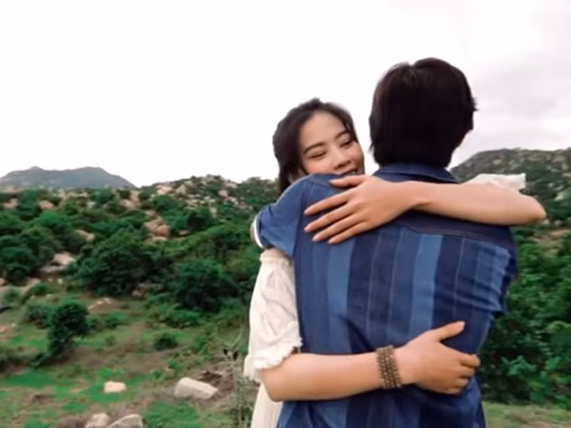 Trong gameshow, nàng hoa khôi thừa nhận rung động trước Lãnh Thanh, tuyên bố mục tiêu duy nhất hiện tại là nam diễn viên này. Ảnh: Thời đại plus