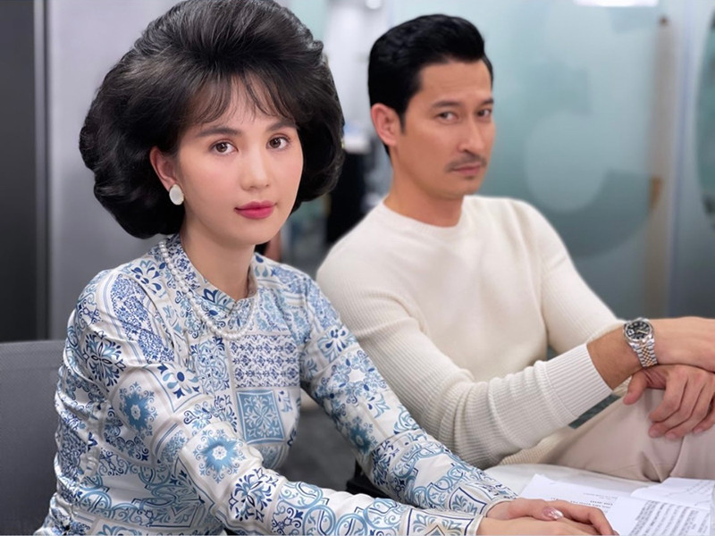 Ngọc Trinh hé lộ một số tạo hình trong phim mới.