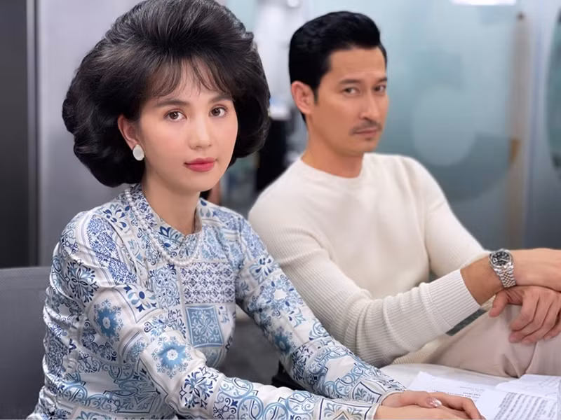 Ngọc Trinh hé lộ một số tạo hình trong phim mới.