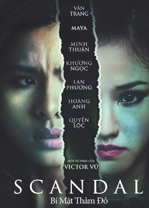 Năm 2012, Maya được đạo diễn Victor Vũ tin tưởng chọn vào phim điện ảnh “Scandal – Bí mật thảm đỏ”. Nhờ bộ phim này, Maya vụt sáng. Ảnh: Vietnamnet