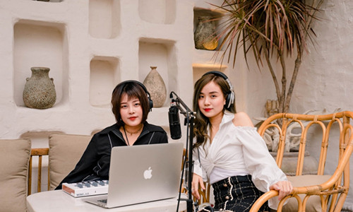 Vo cu Hoai Lam lam rapper, co nghe danh moi