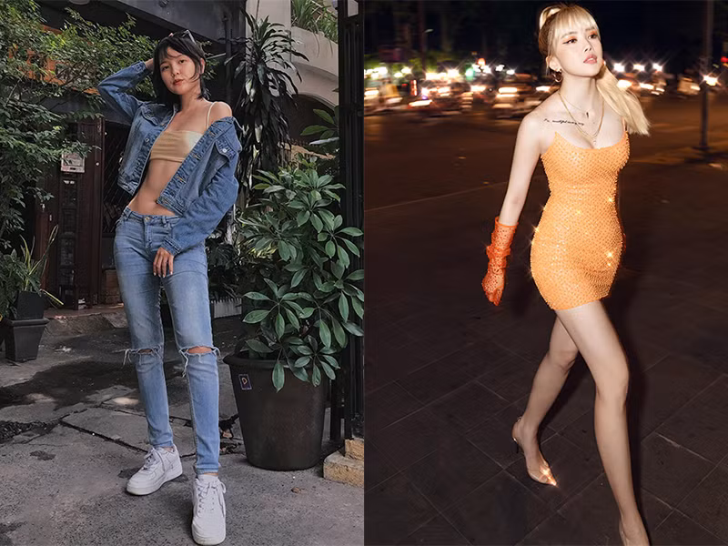 Xét về nhan sắc, Thiều Bảo Trâm và Hải Tú có những nét đẹp riêng.