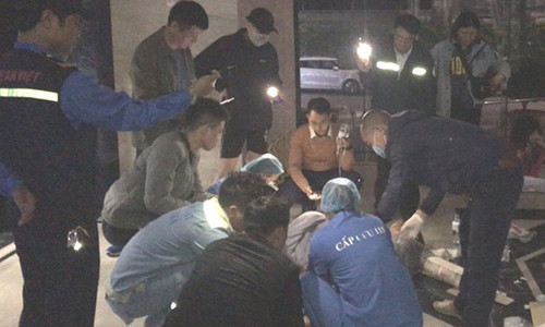 Cu dan bi thuong nang trong su co thang may, cong ty van hanh noi thang may chat luong cao