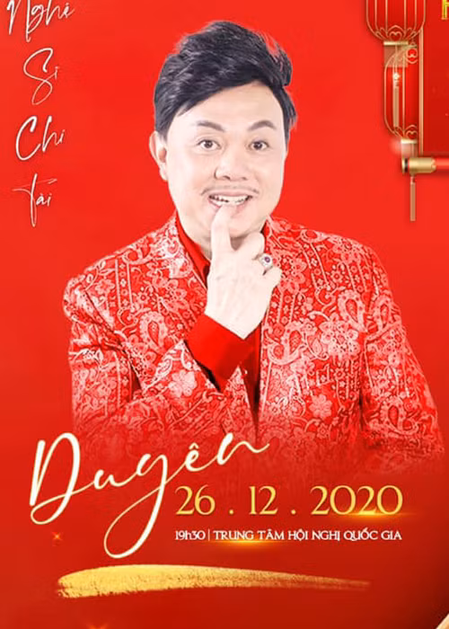 Nam nghệ sĩ từng thông báo sẽ gặp khán giả Hà Nội vào ngày 26/12 trong một chương trình. Tuy nhiên, kế hoạch này mãi mãi không thực hiện được.