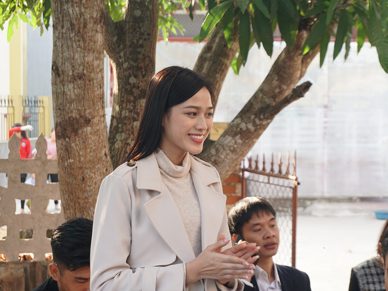 Đoàn còn tổ chức trao nhà tình thương tại hai huyện Triệu Sơn và Quảng Xương.