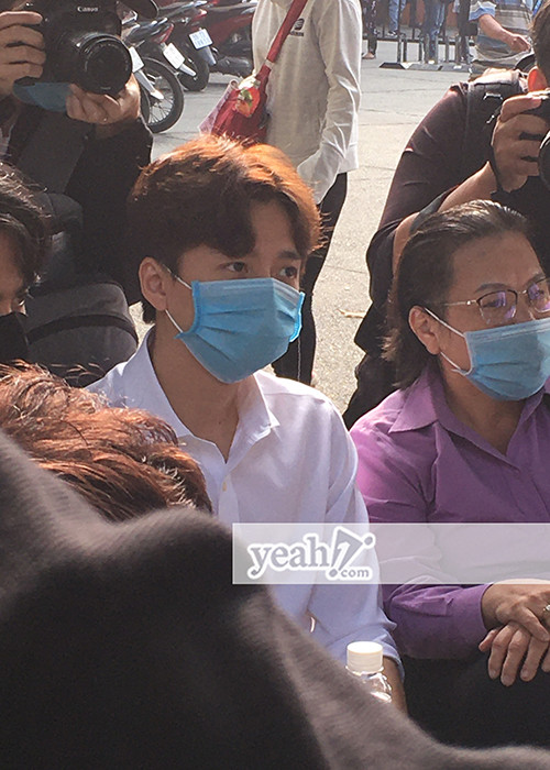 Ngô Kiến Huy cho biết anh đã quay chương trình từ thiện cùng nghệ sĩ Chí Tài một tuần trước. Ảnh: Yeah1